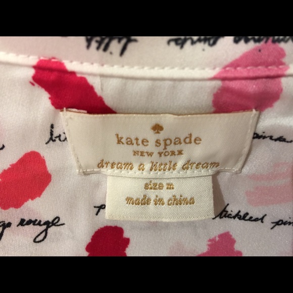 π BRAND NEW π KATE SPADE 2-PC SHORT-SLEEVE PJs - Picture 2 of 6